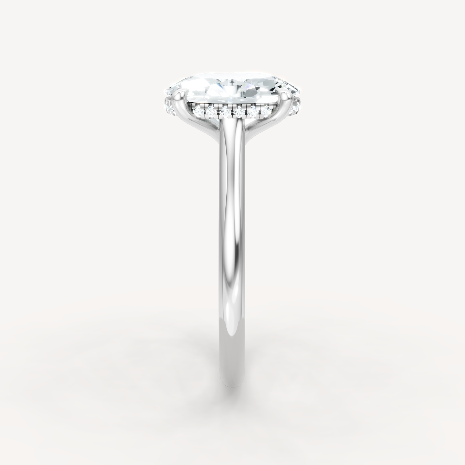 The Magnolia - Oval - Hidden Halo