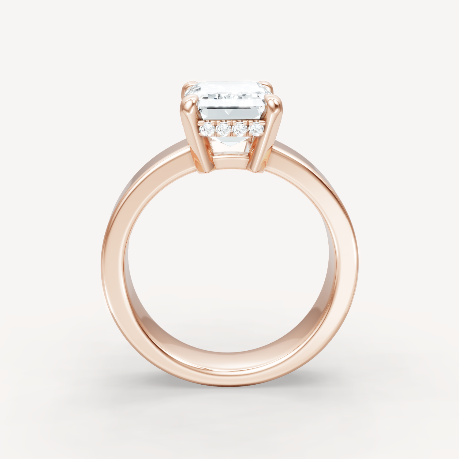 Sleek Haven Bold Hidden Halo - Emerald