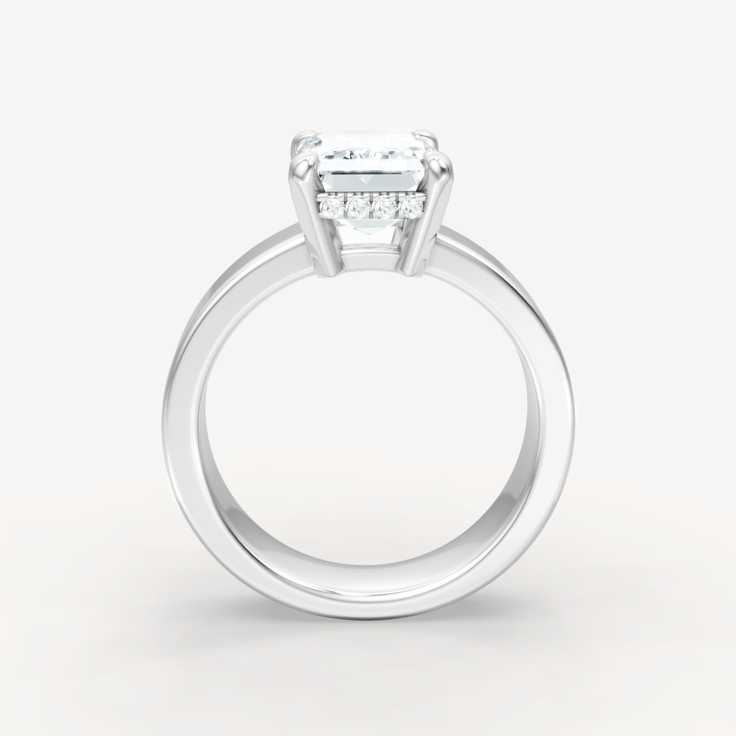 Sleek Haven Bold Hidden Halo - Emerald