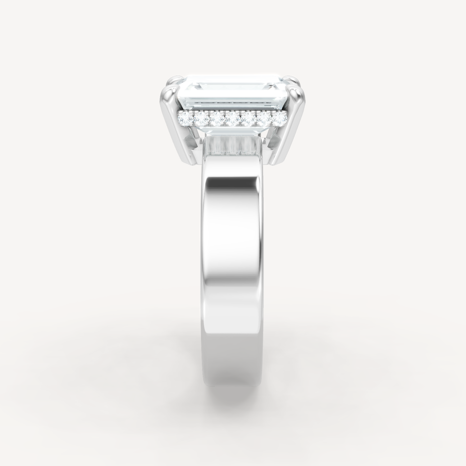 Sleek Haven Bold Hidden Halo - Emerald