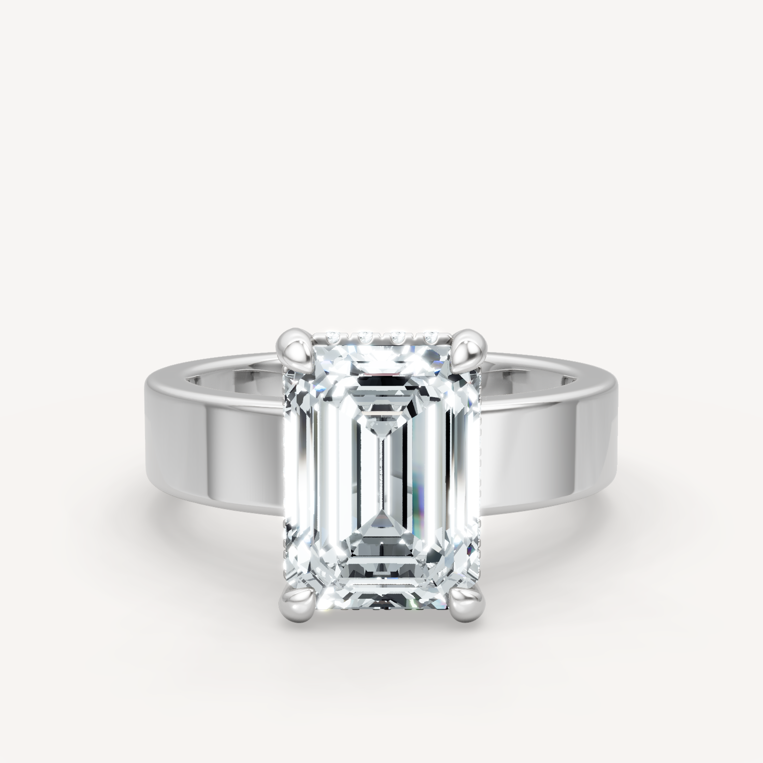 Sleek Haven Bold Hidden Halo - Emerald