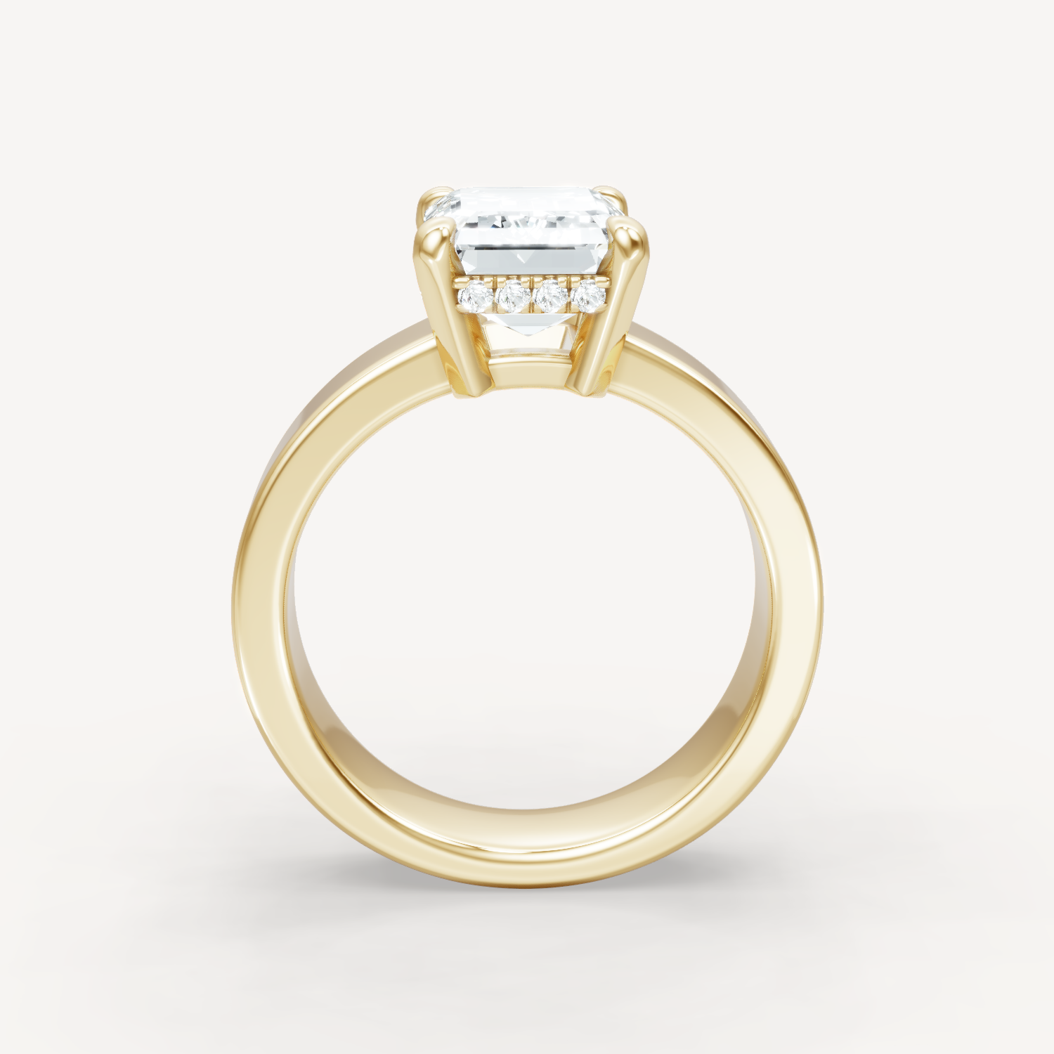 Sleek Haven Bold Hidden Halo - Emerald