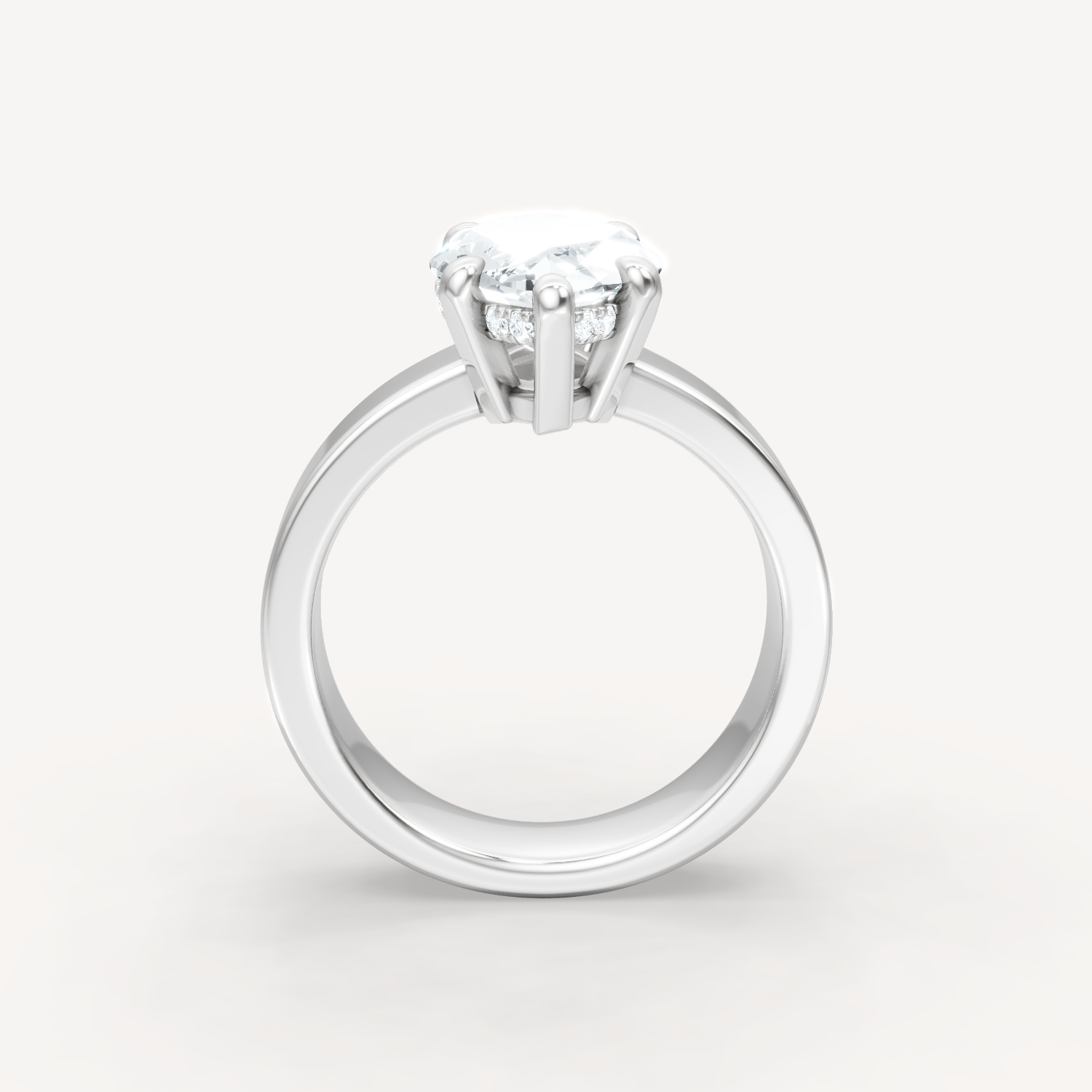 Sleek Haven Bold Hidden Halo - Marquise