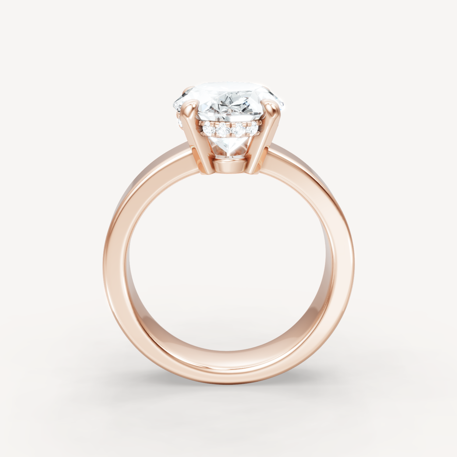 Sleek Haven Bold Hidden Halo - Oval