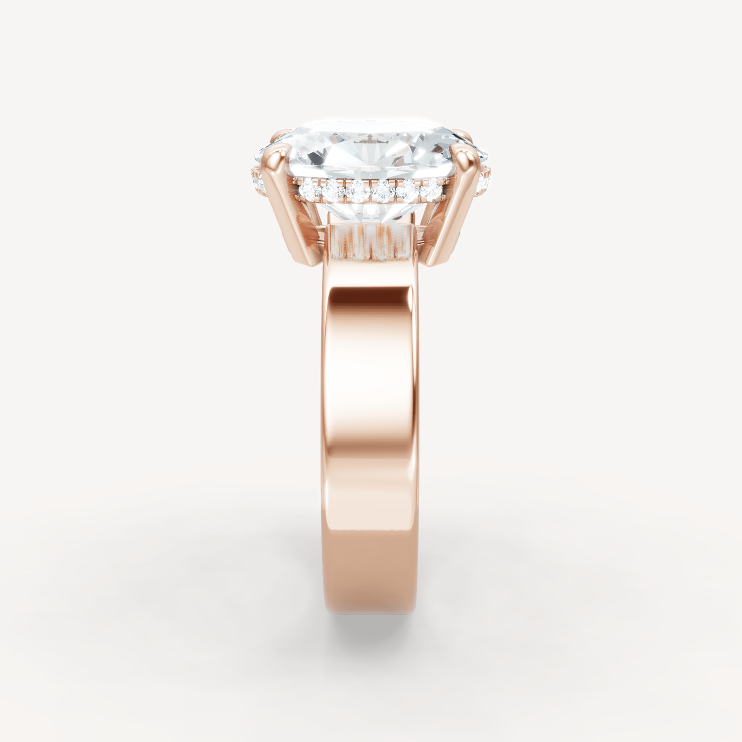 Sleek Haven Bold Hidden Halo - Oval