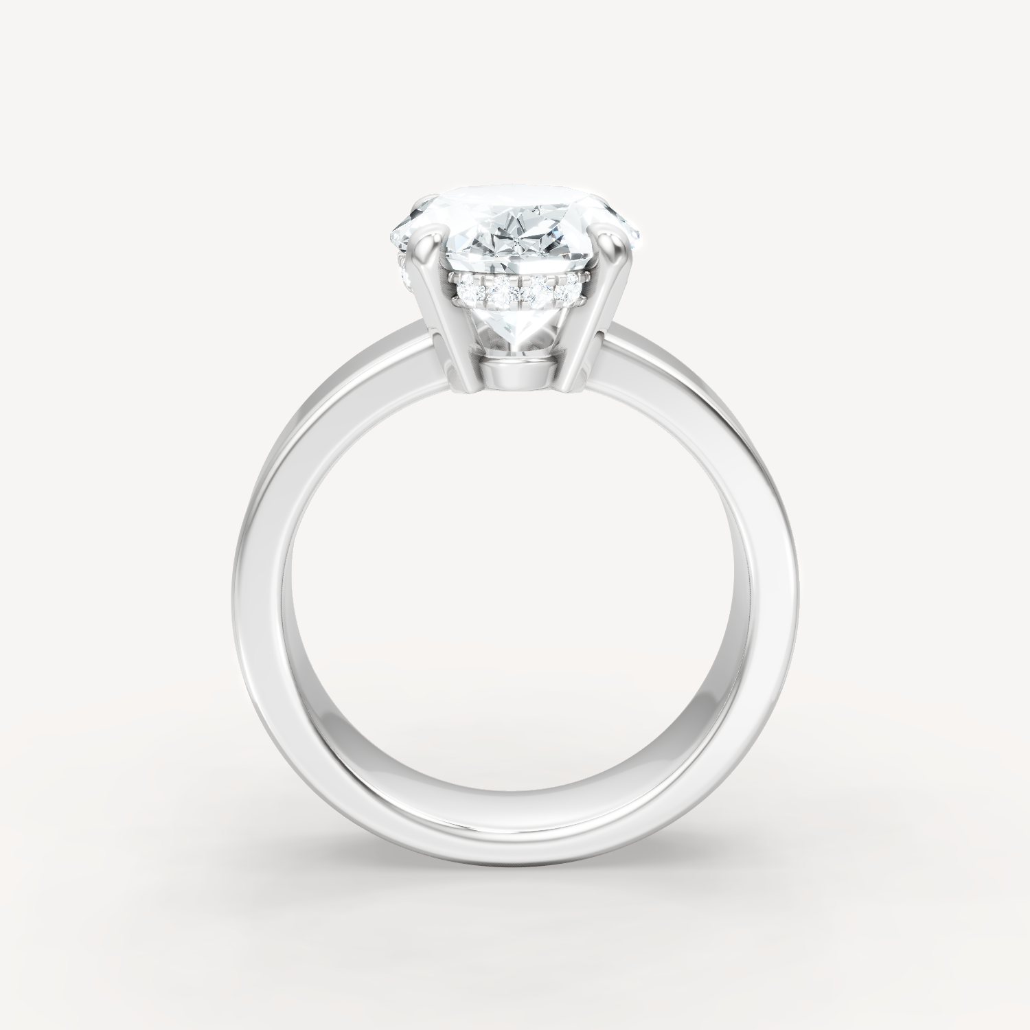Sleek Haven Bold Hidden Halo - Oval