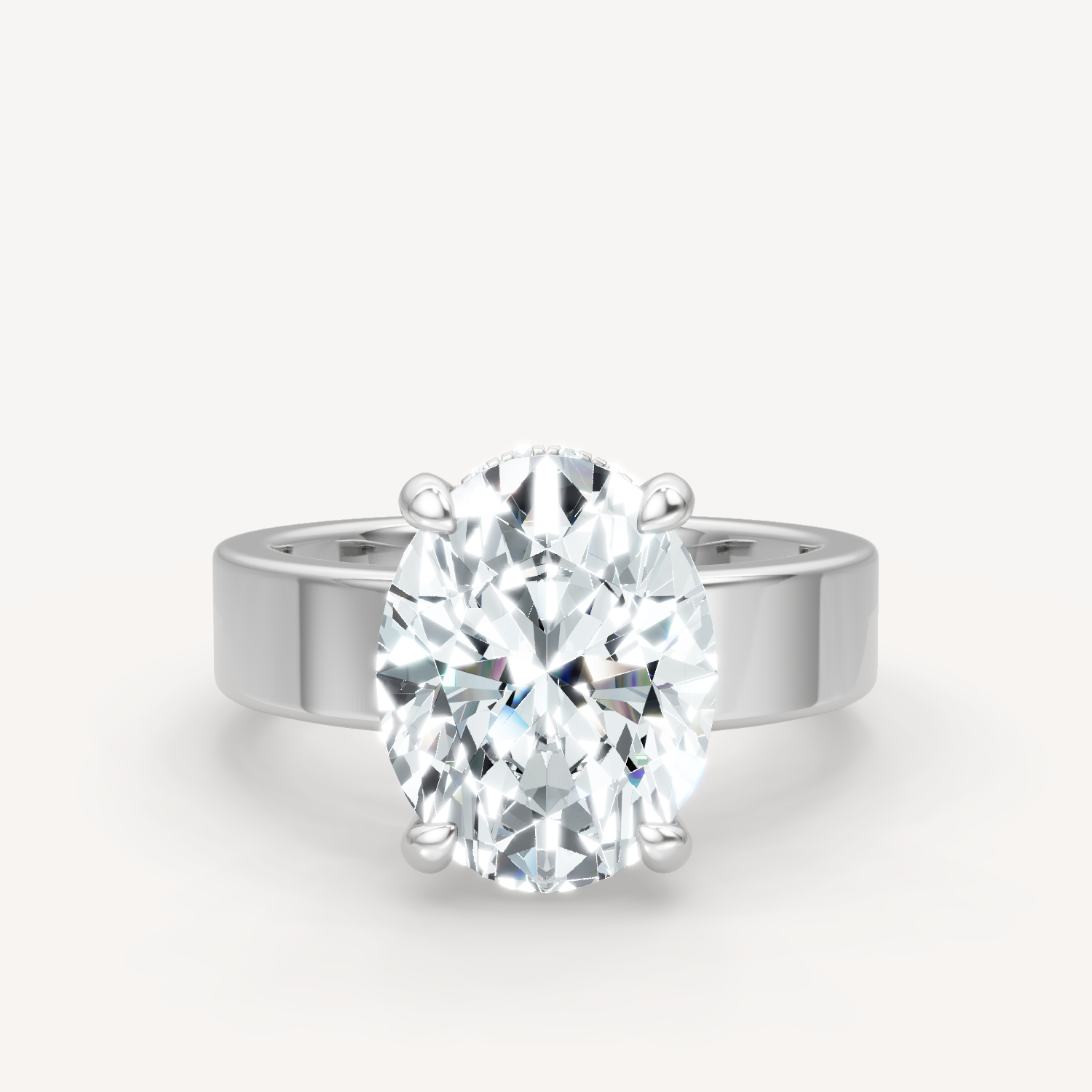 Sleek Haven Bold Hidden Halo - Oval