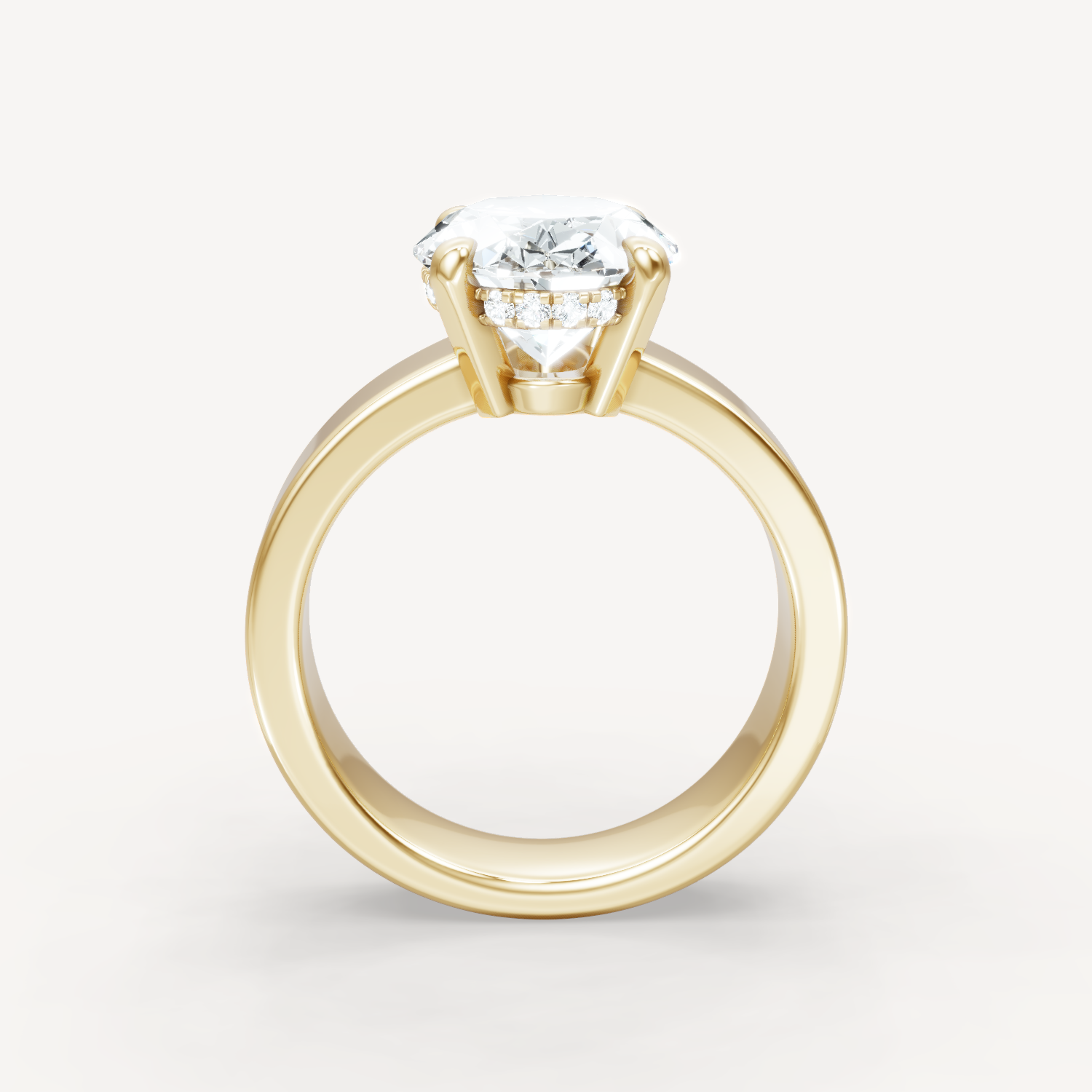 Sleek Haven Bold Hidden Halo - Oval