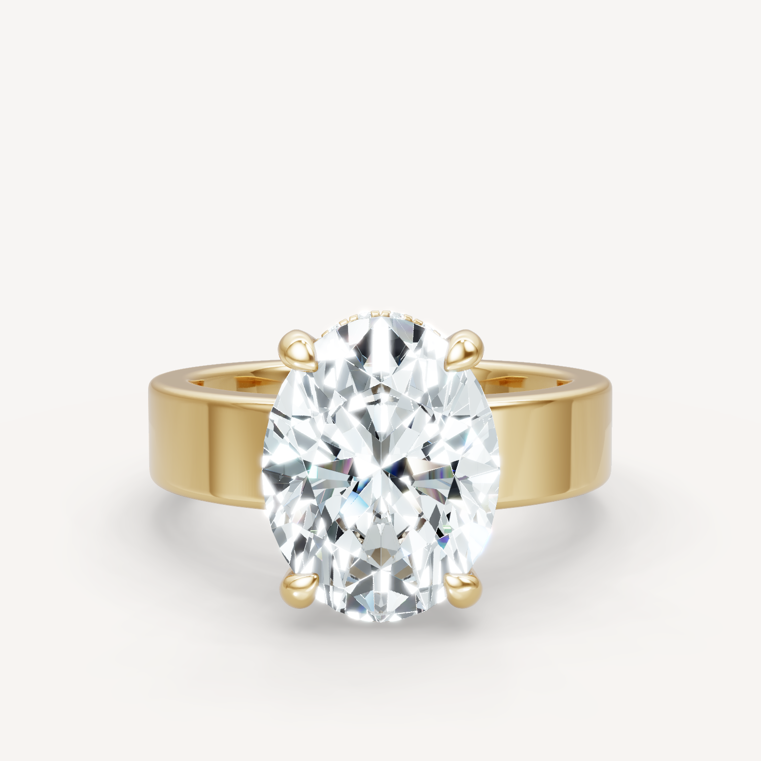 Sleek Haven Bold Hidden Halo - Oval