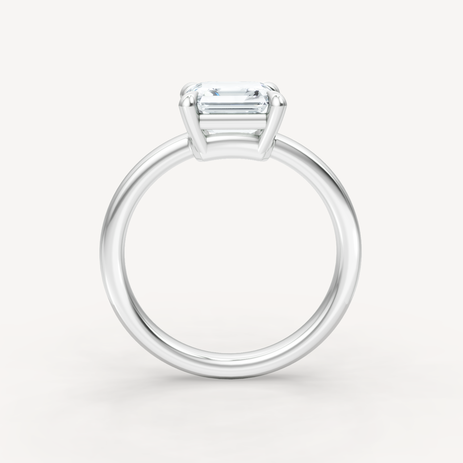 Off-Center Charm - Asscher