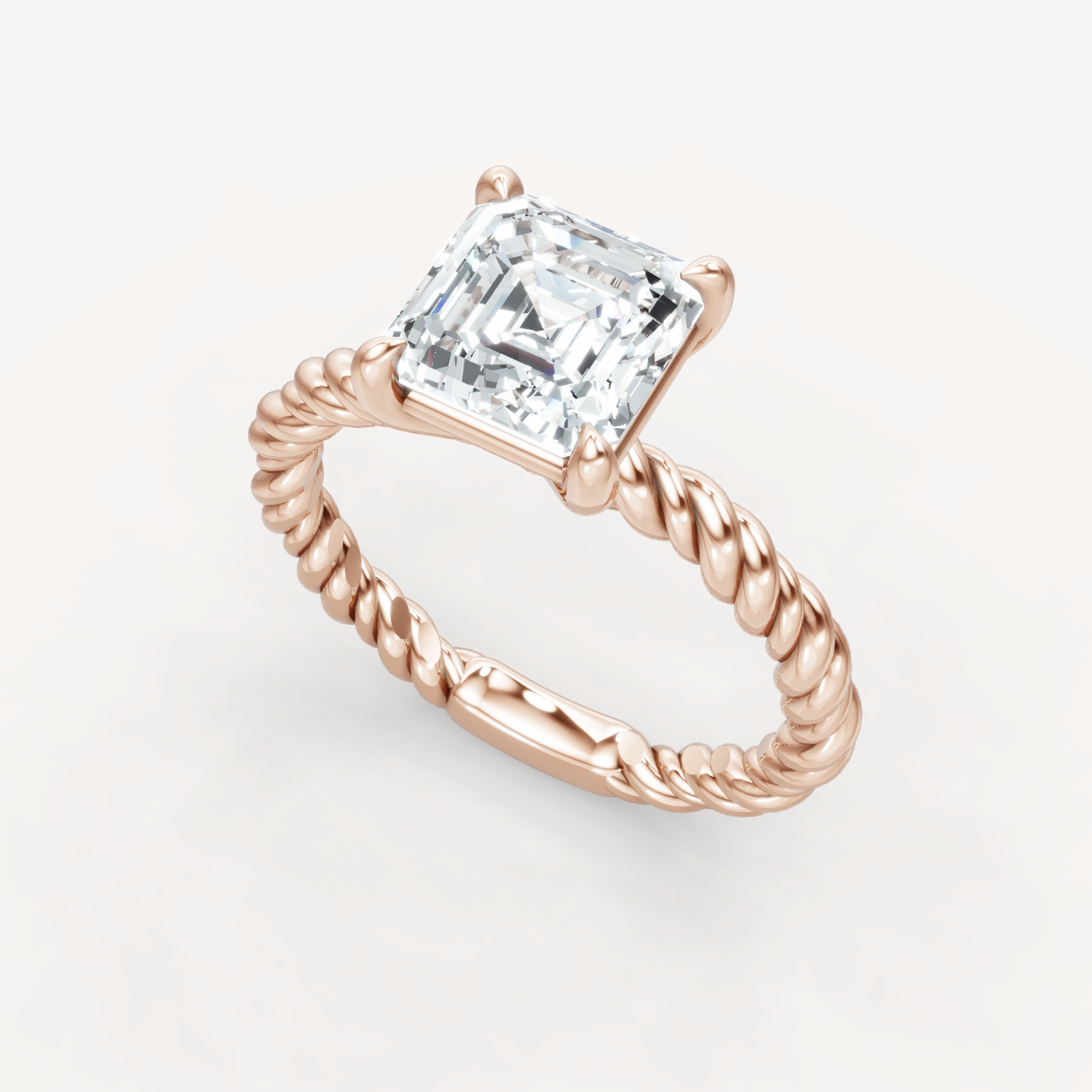 Golden Twist - Asscher