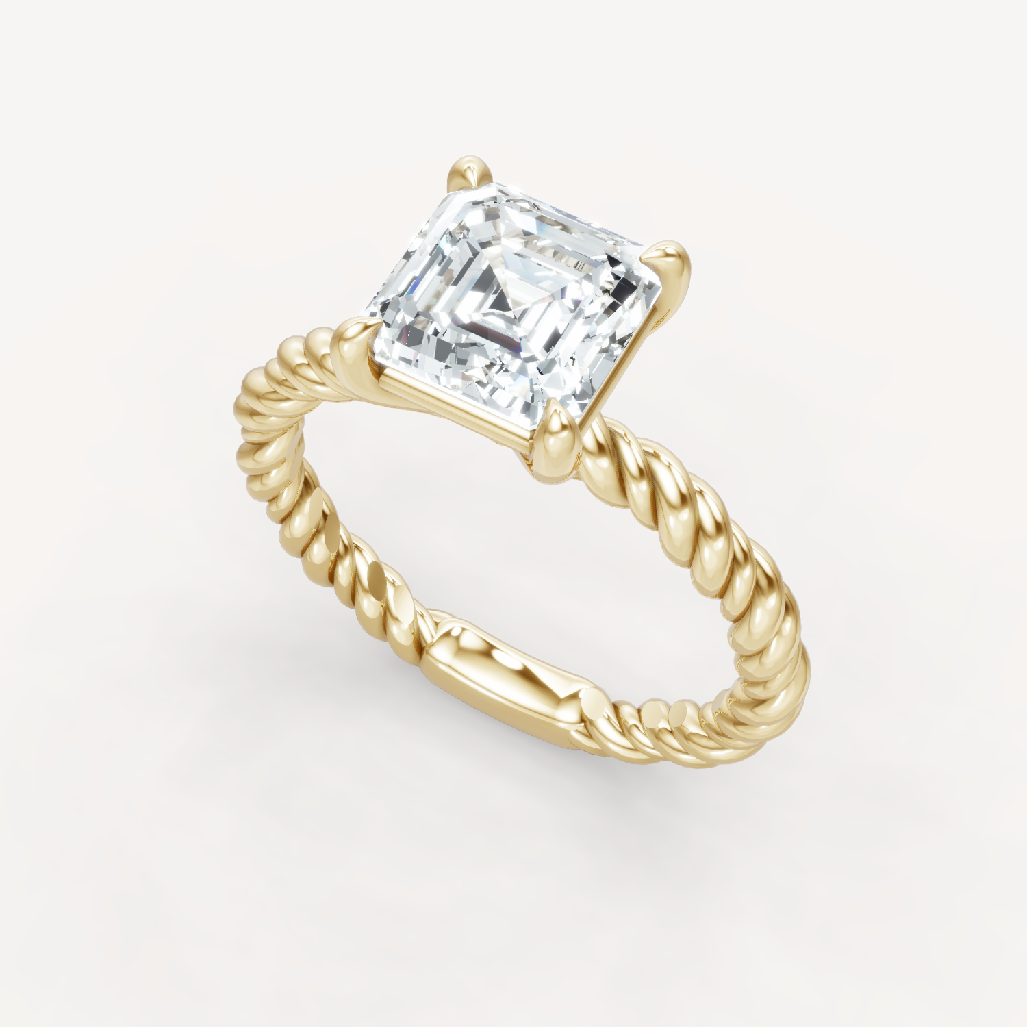 Golden Twist - Asscher