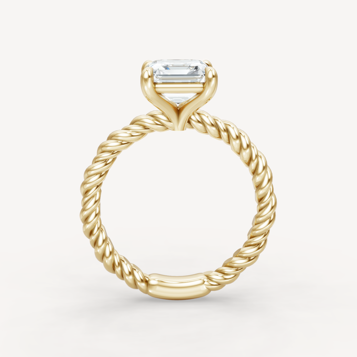 Golden Twist - Asscher