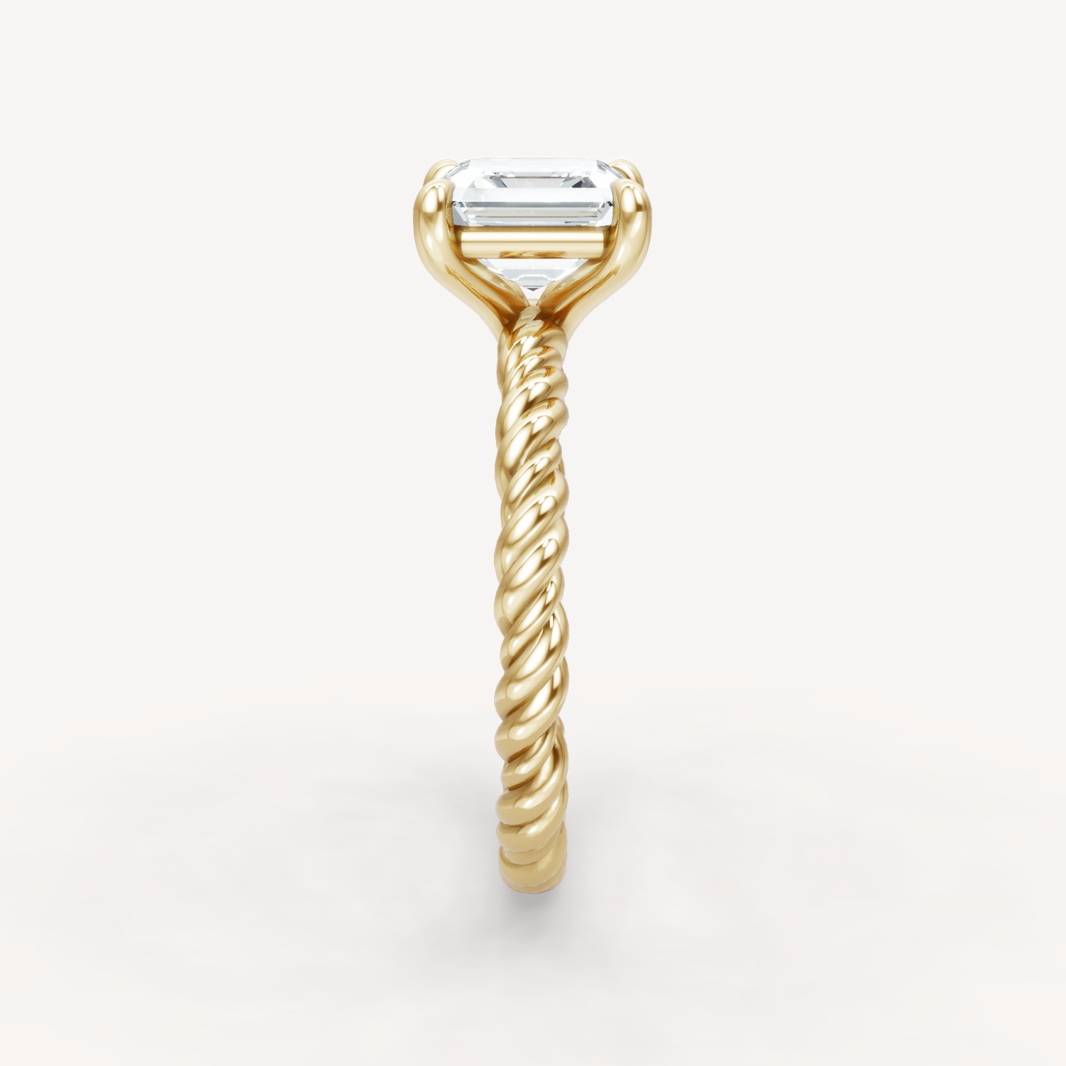 Golden Twist - Asscher