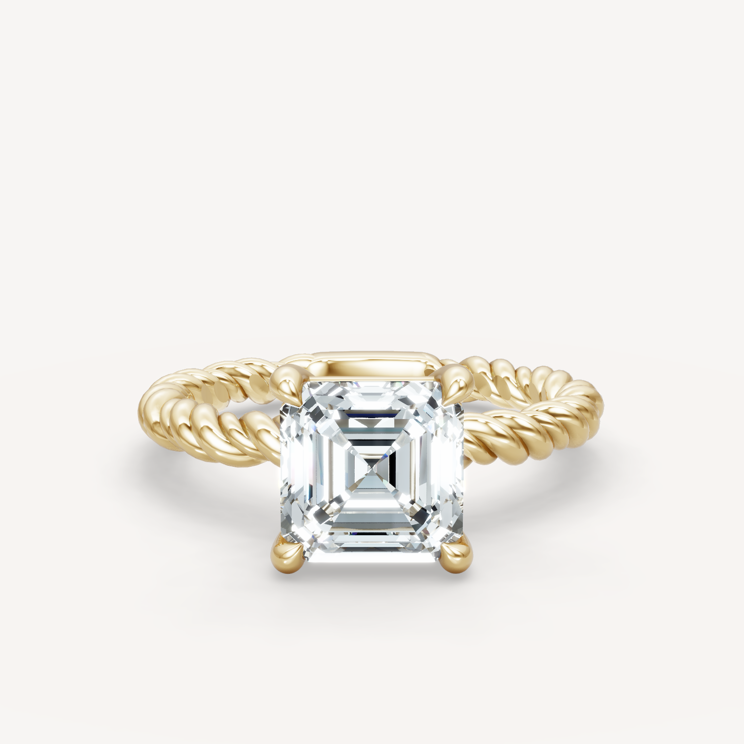 Golden Twist - Asscher