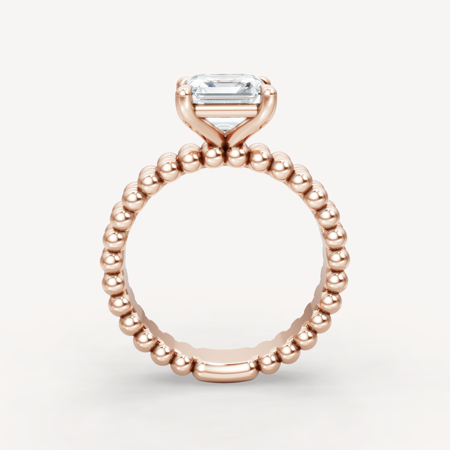 Beaded Grace - Asscher