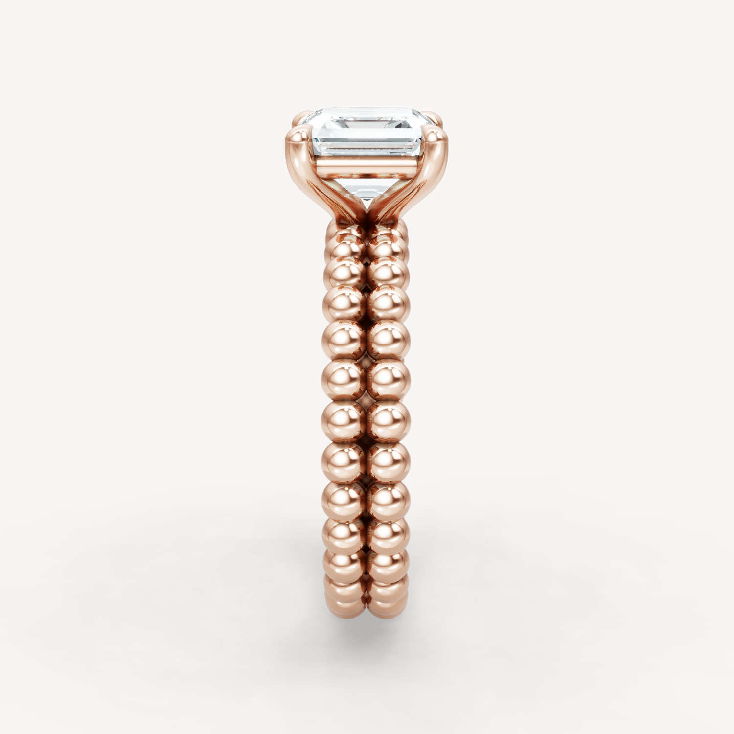 Beaded Grace - Asscher