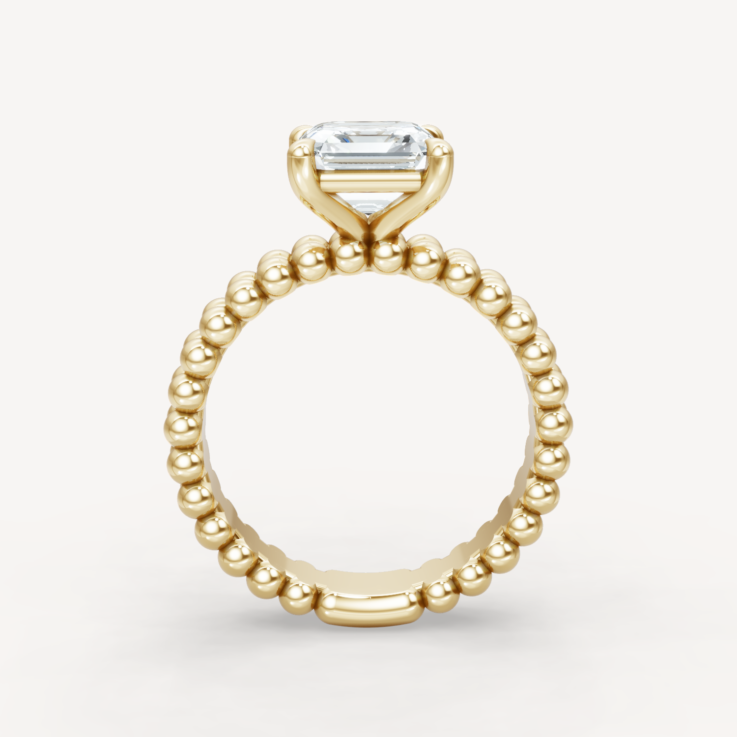 Beaded Grace - Asscher