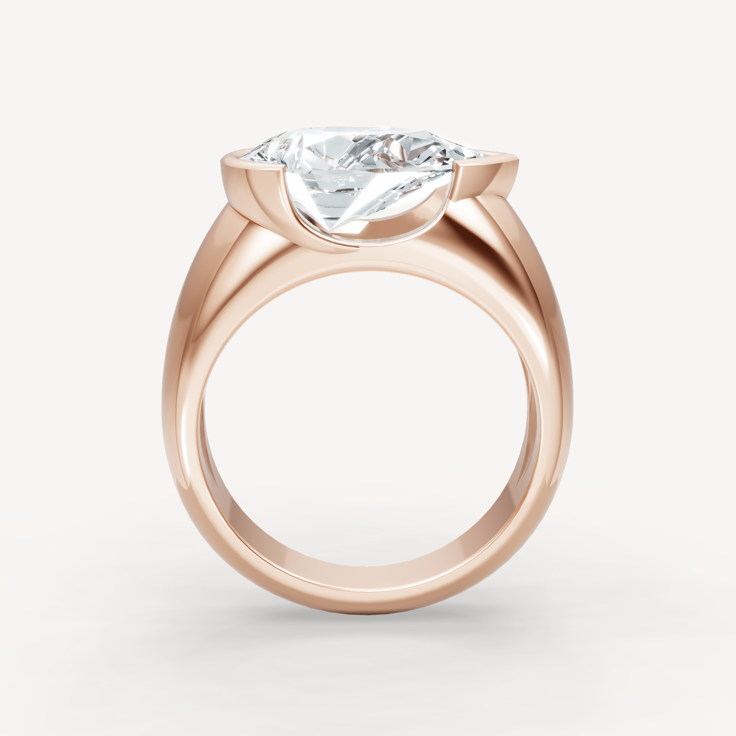 Royal Dome Ring - Pear