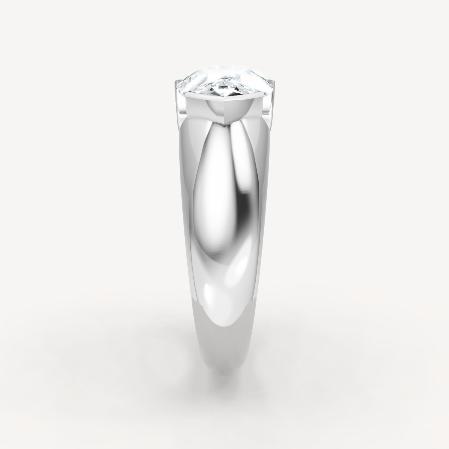 Royal Dome Ring - Pear