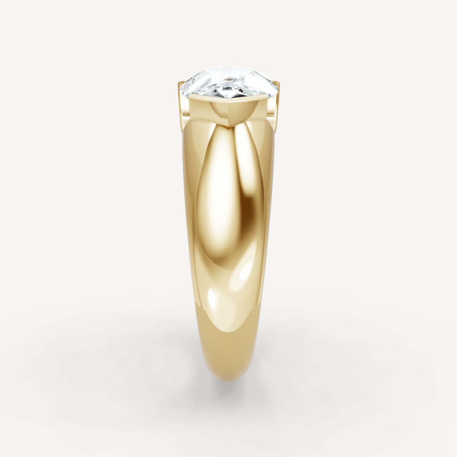 Royal Dome Ring - Pear