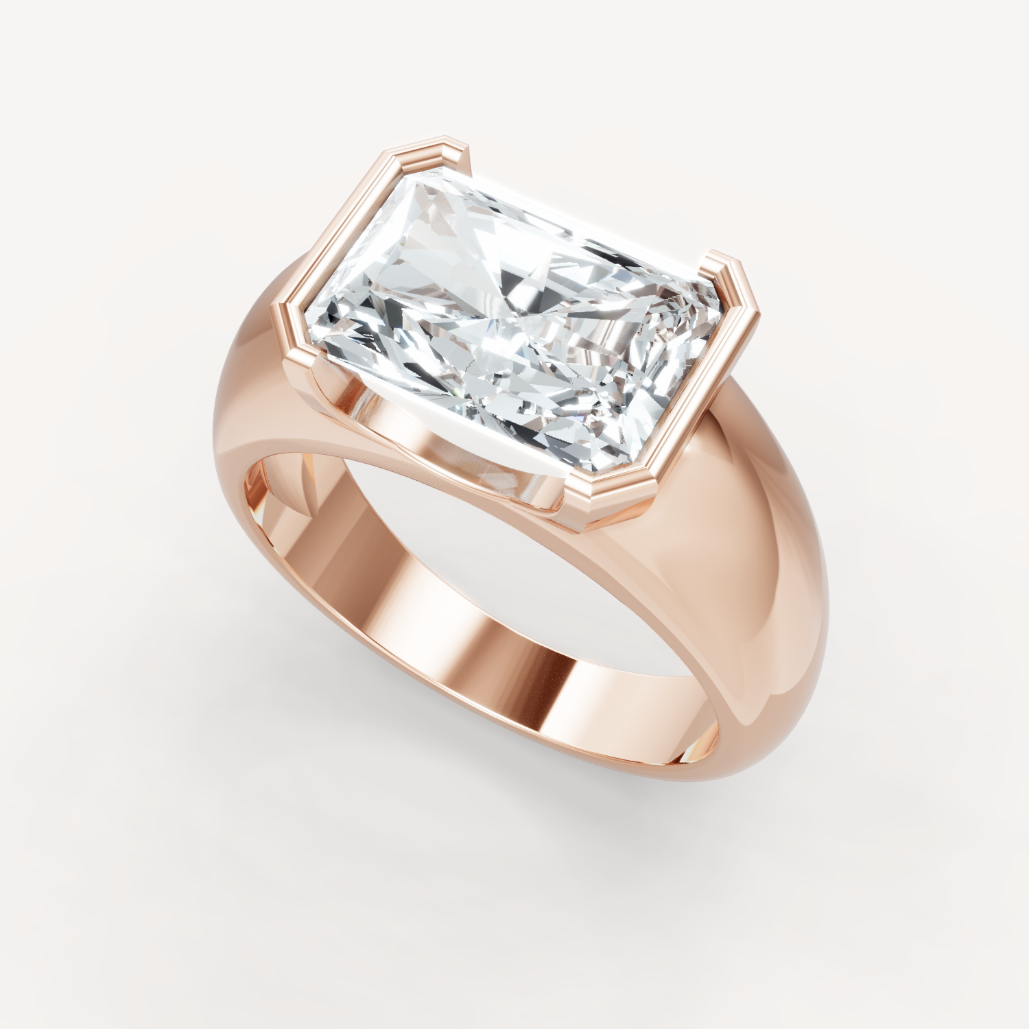 Royal Dome Ring - Radiant