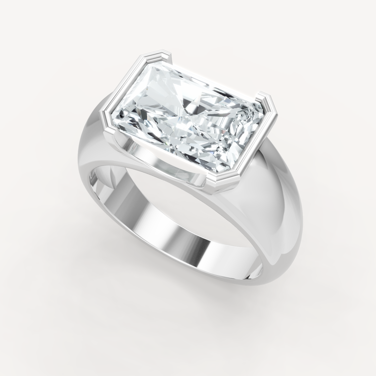 Royal Dome Ring - Radiant