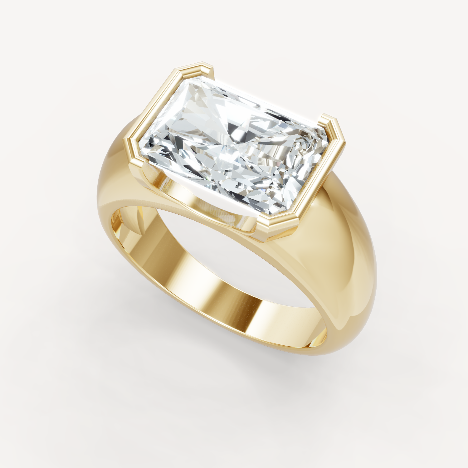 Royal Dome Ring - Radiant