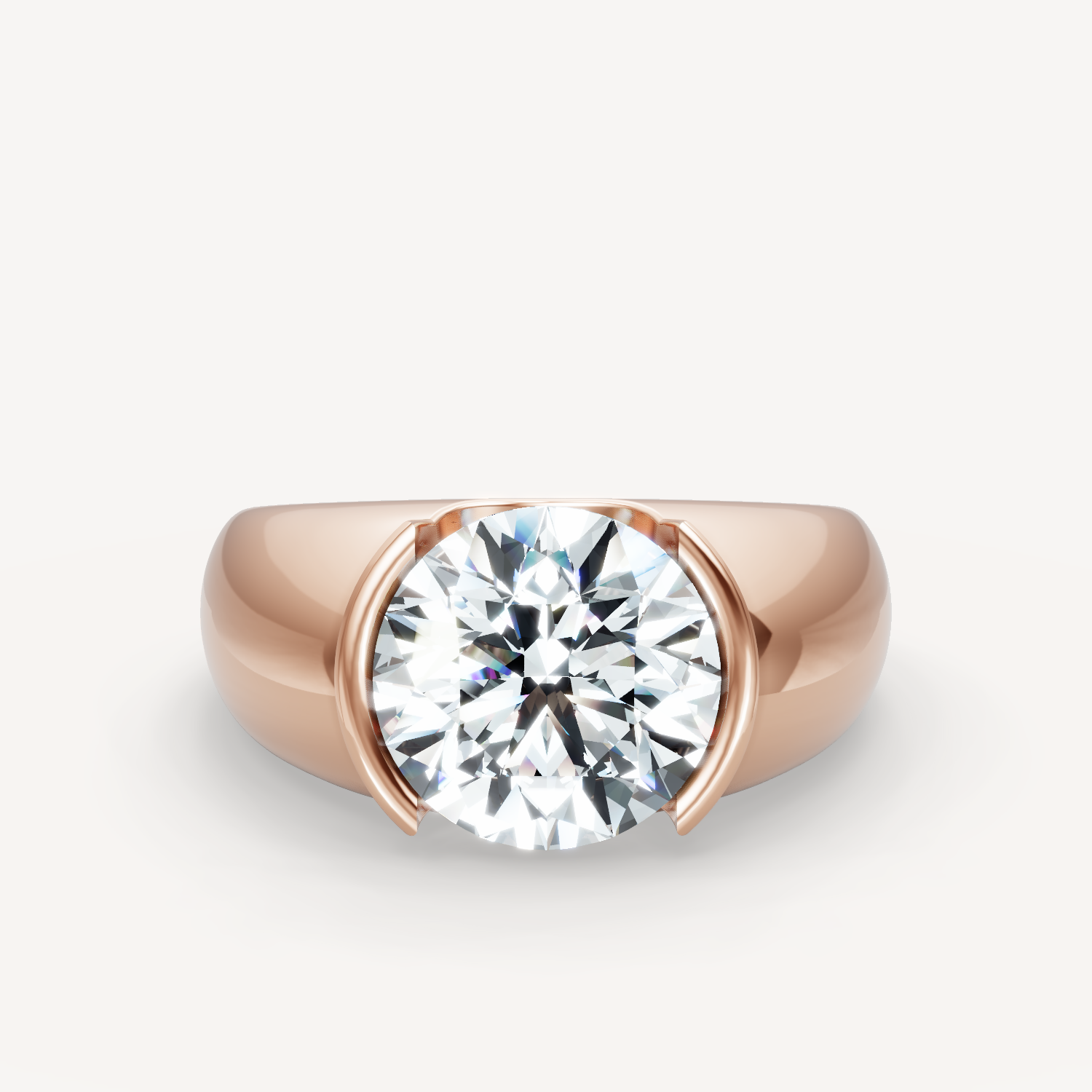 Royal Dome Ring - Round