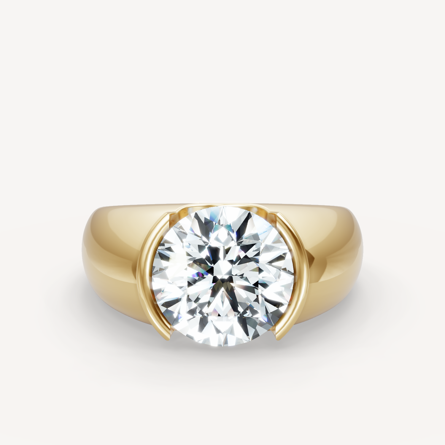 Royal Dome Ring - Round