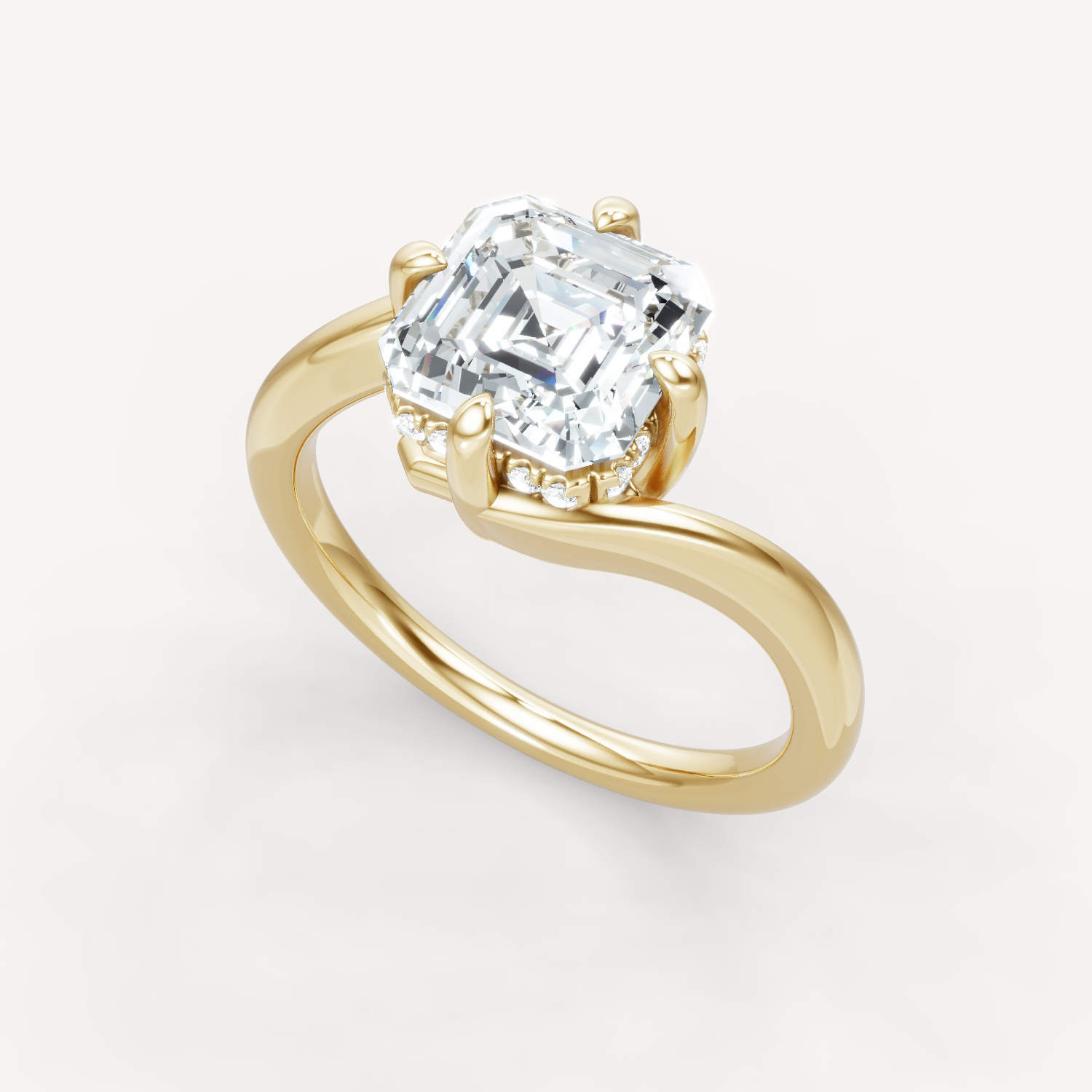 Bypass hidden Halo - Asscher