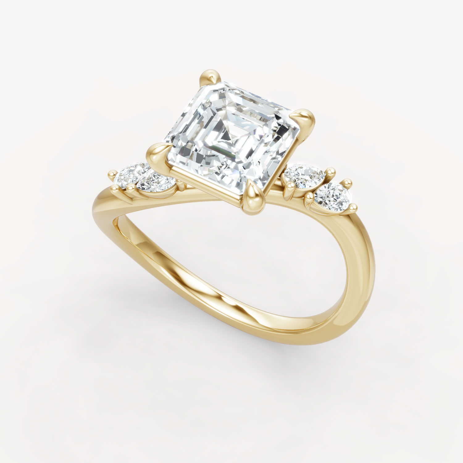 Contoured Bella - Asscher