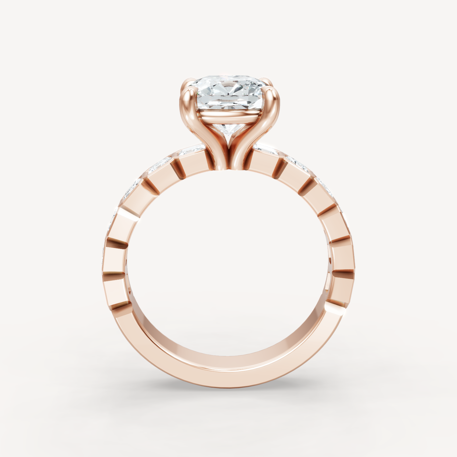 Asscher Bezel - Cushion