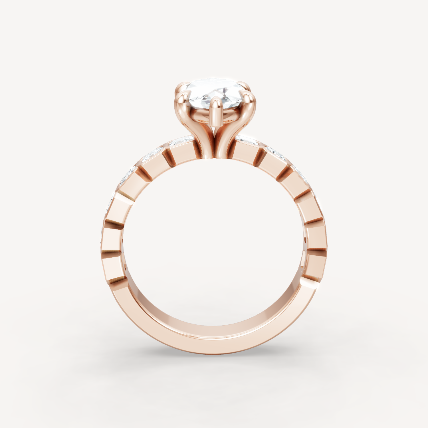 Asscher Bezel - Marquise