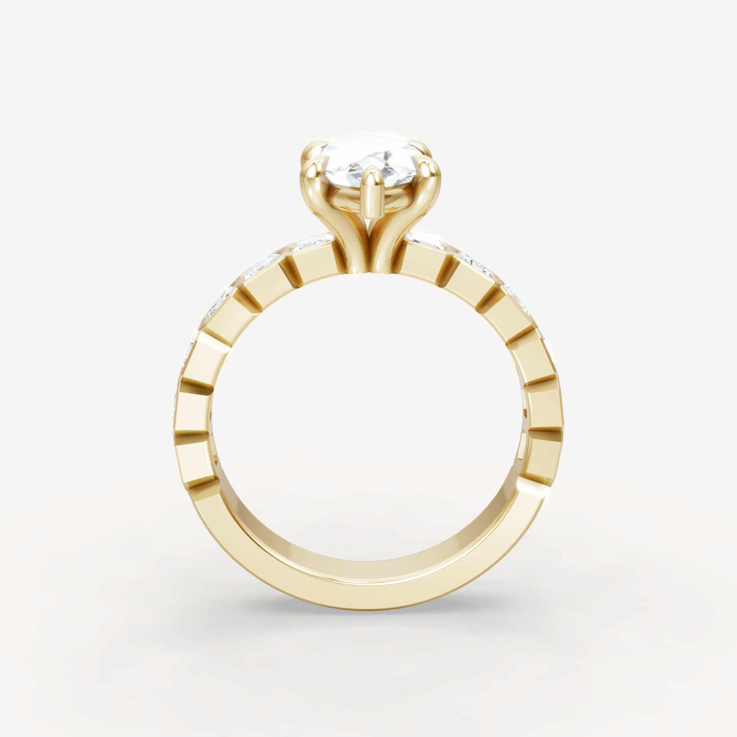 Asscher Bezel - Marquise