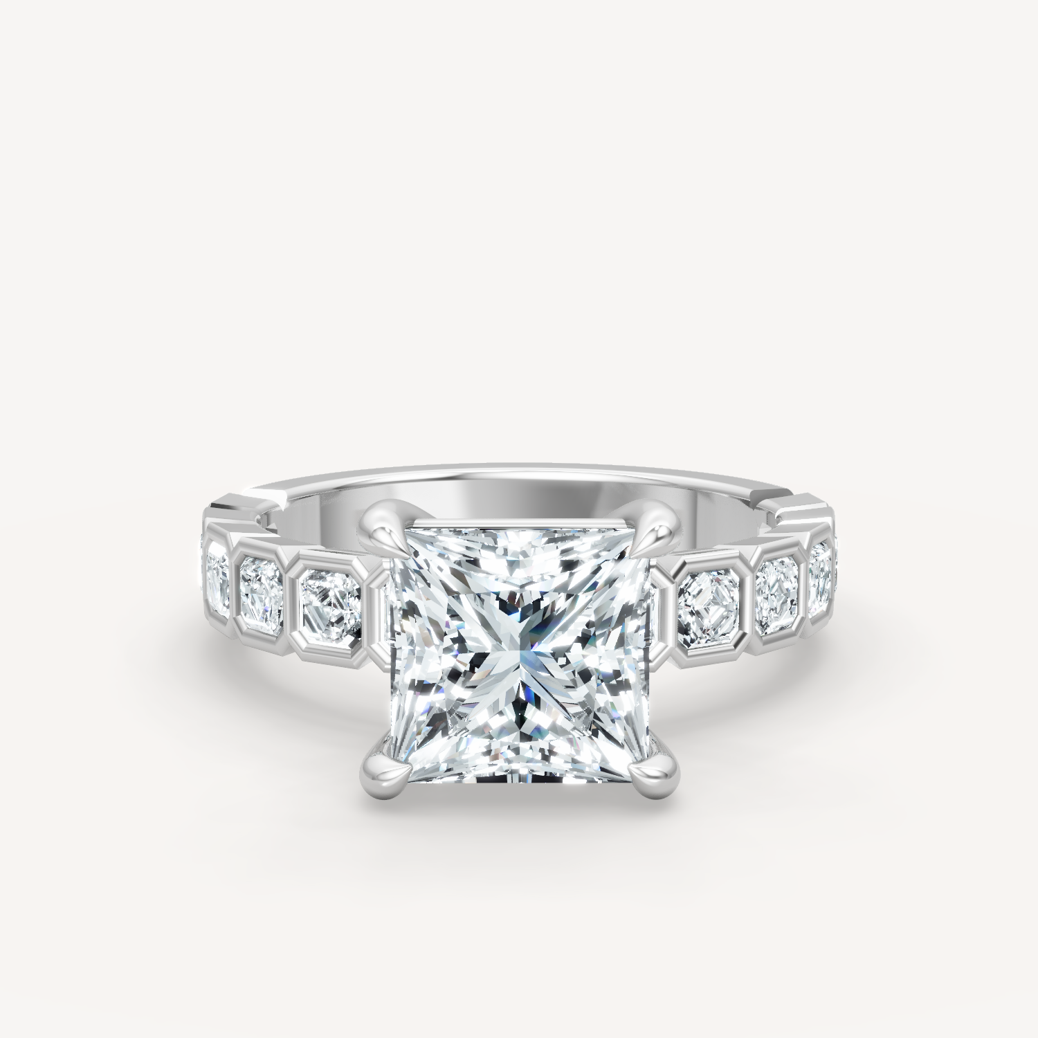 Asscher Bezel - Princess