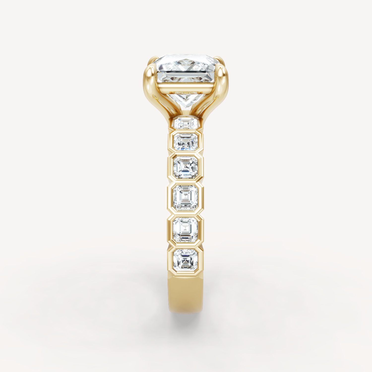 Asscher Bezel - Princess