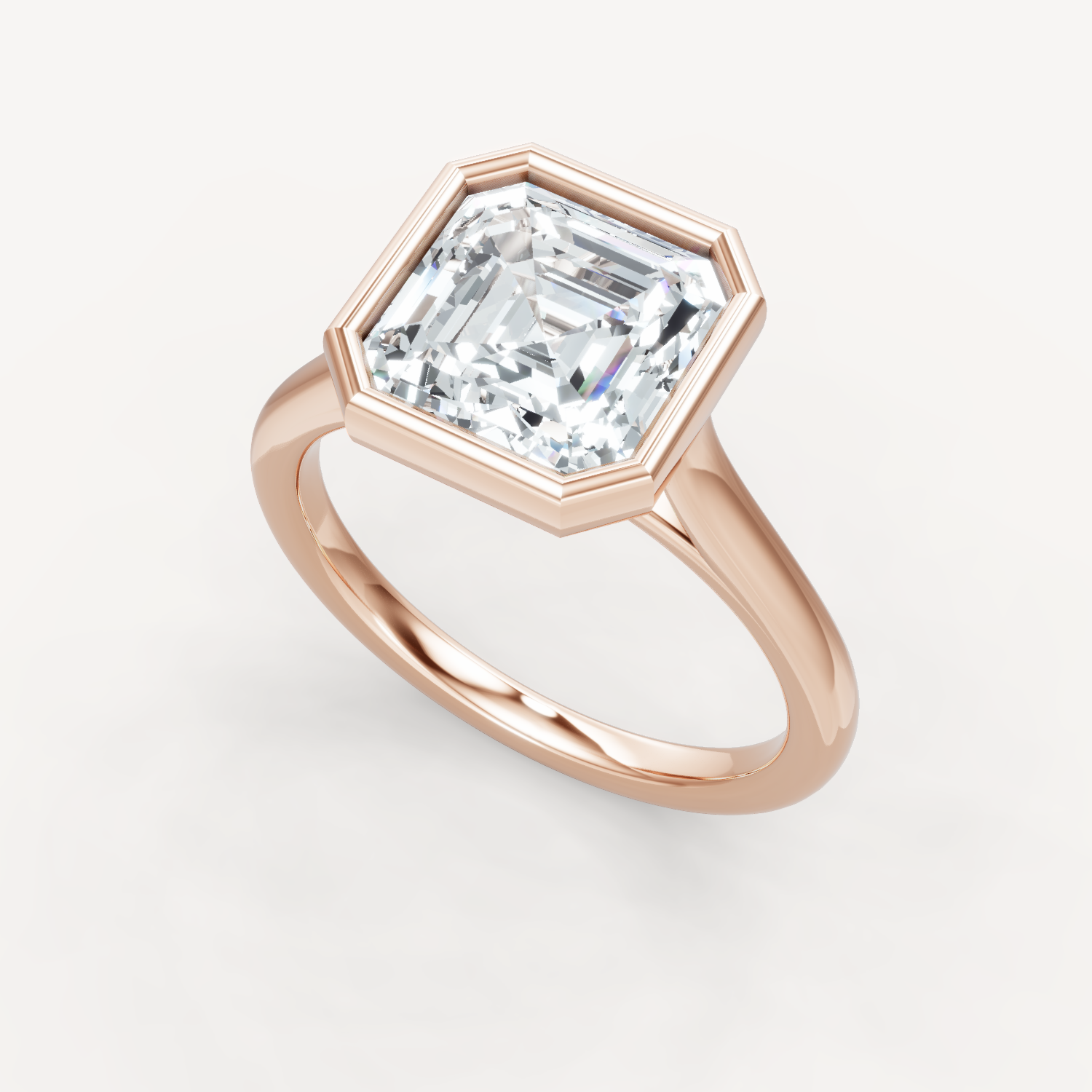 Bezel Glow - Asscher