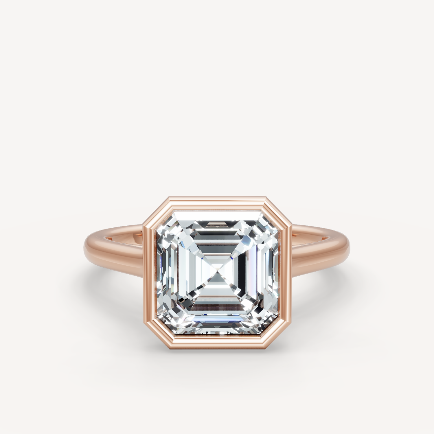 Bezel Glow - Asscher