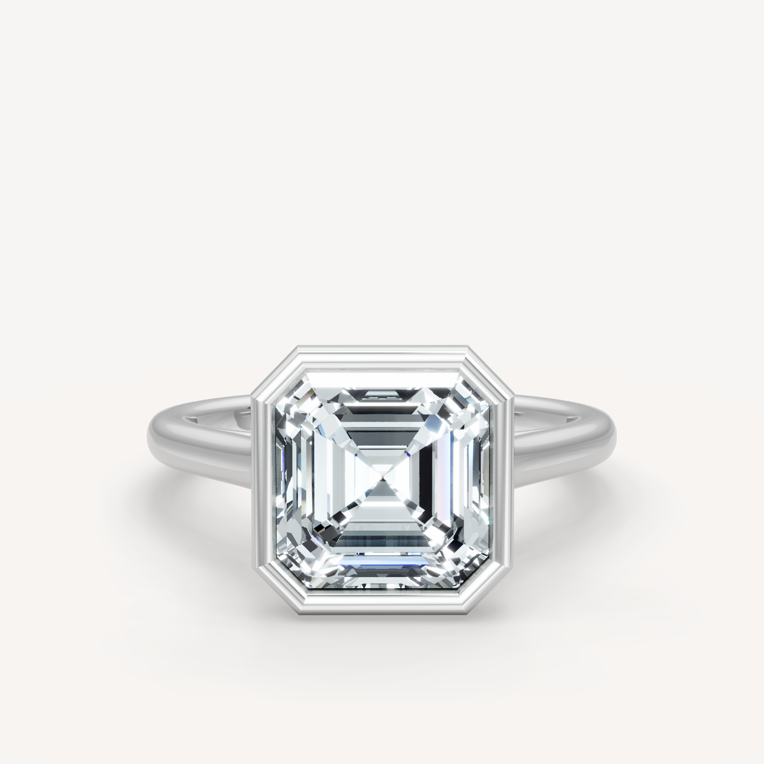 Bezel Glow - Asscher