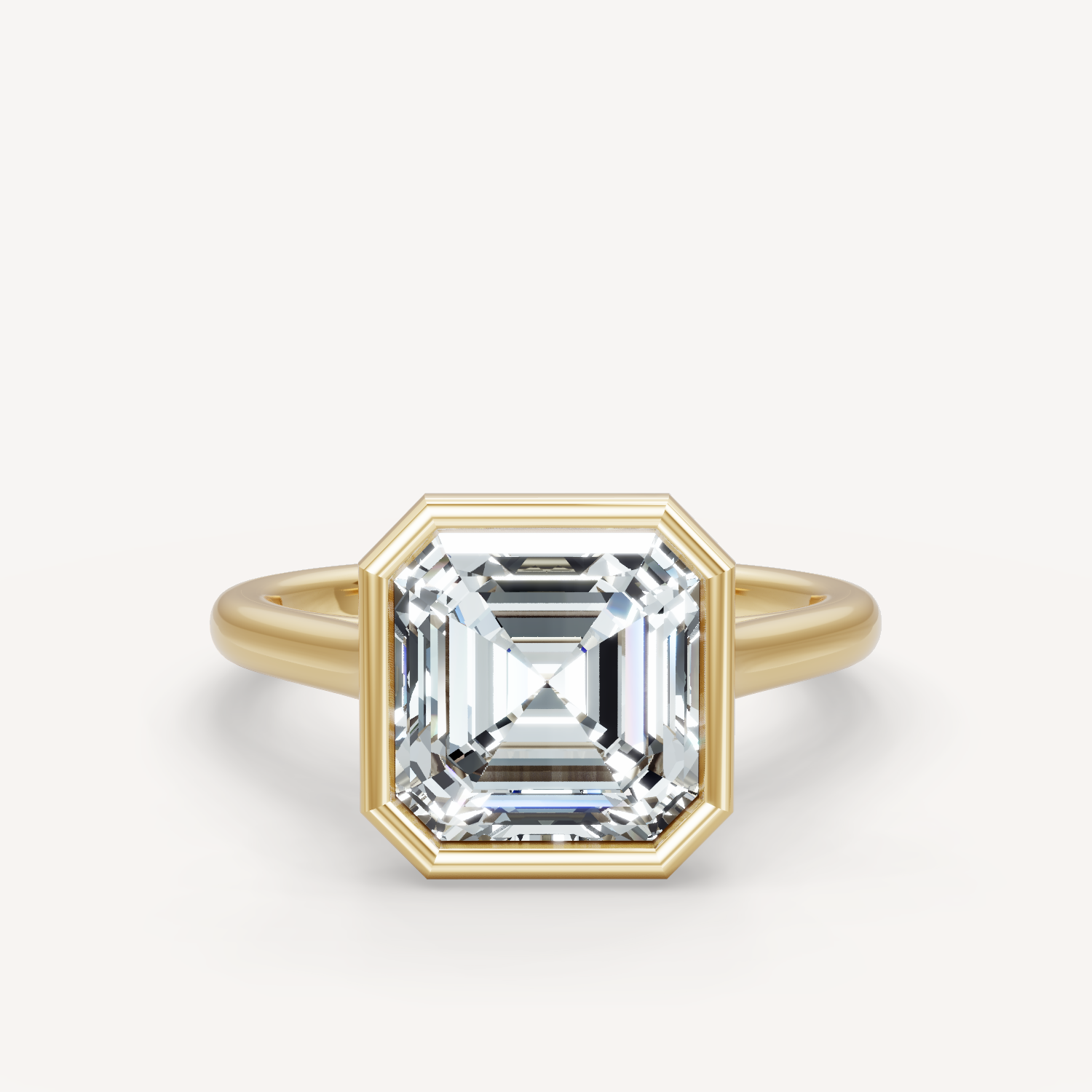 Bezel Glow - Asscher