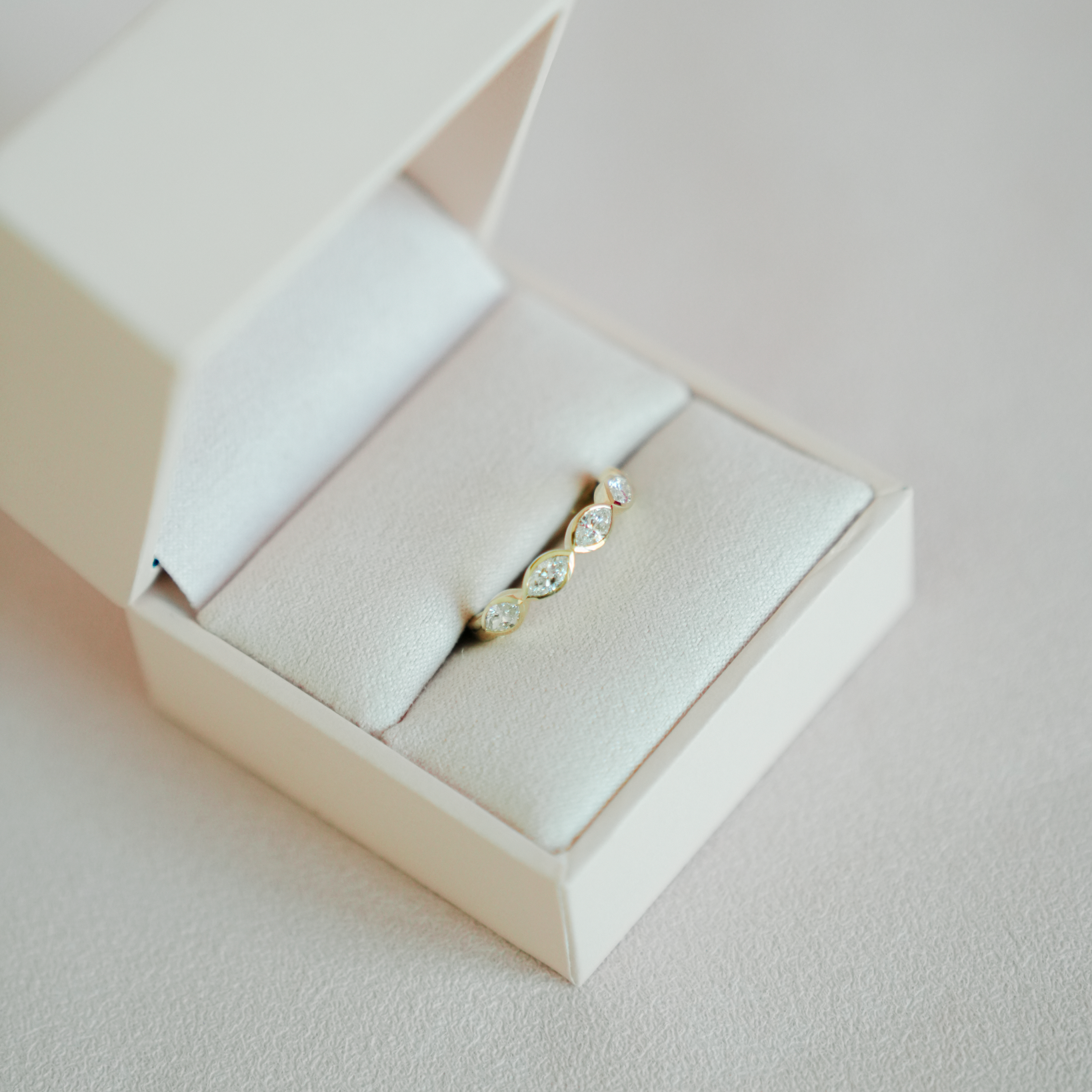 East West Bezel Marquise Band