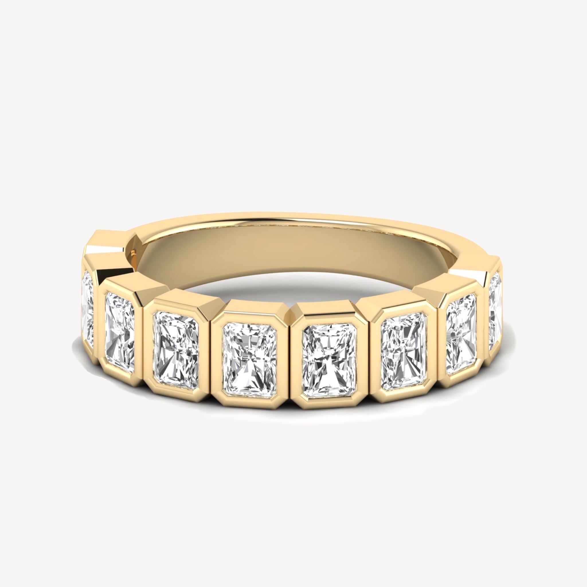Bezeled Radiant Band