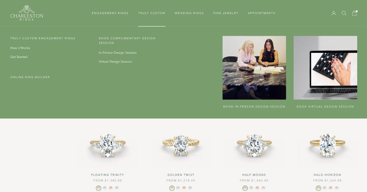 Truly Custom Rings - Uniquely Crafted Lab-Grown Diamond Engagement ...