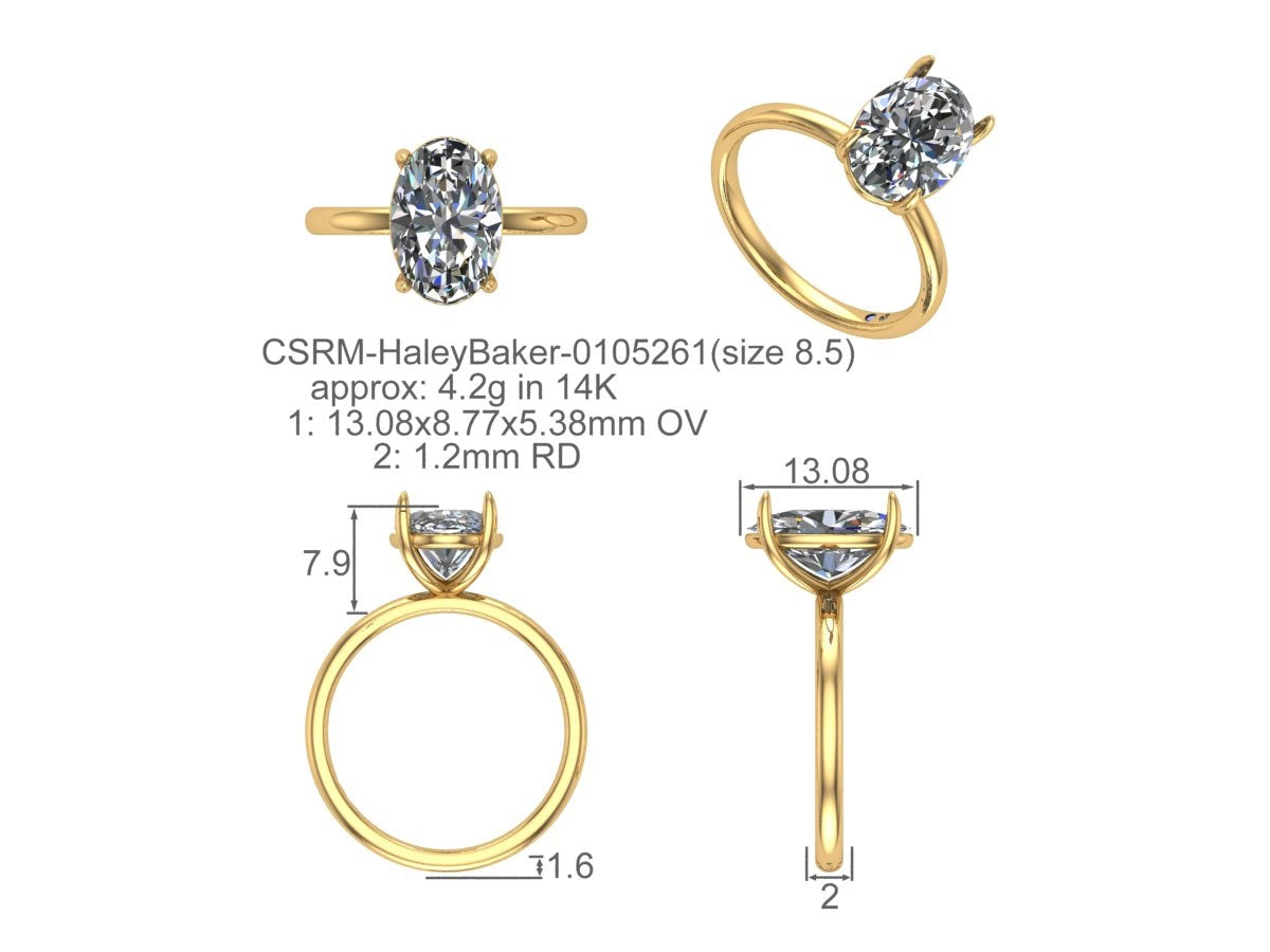 Baker's Truly Custom Engagement Ring