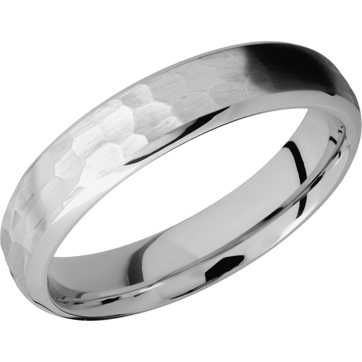 Titanium + Hammer , Polish Finish