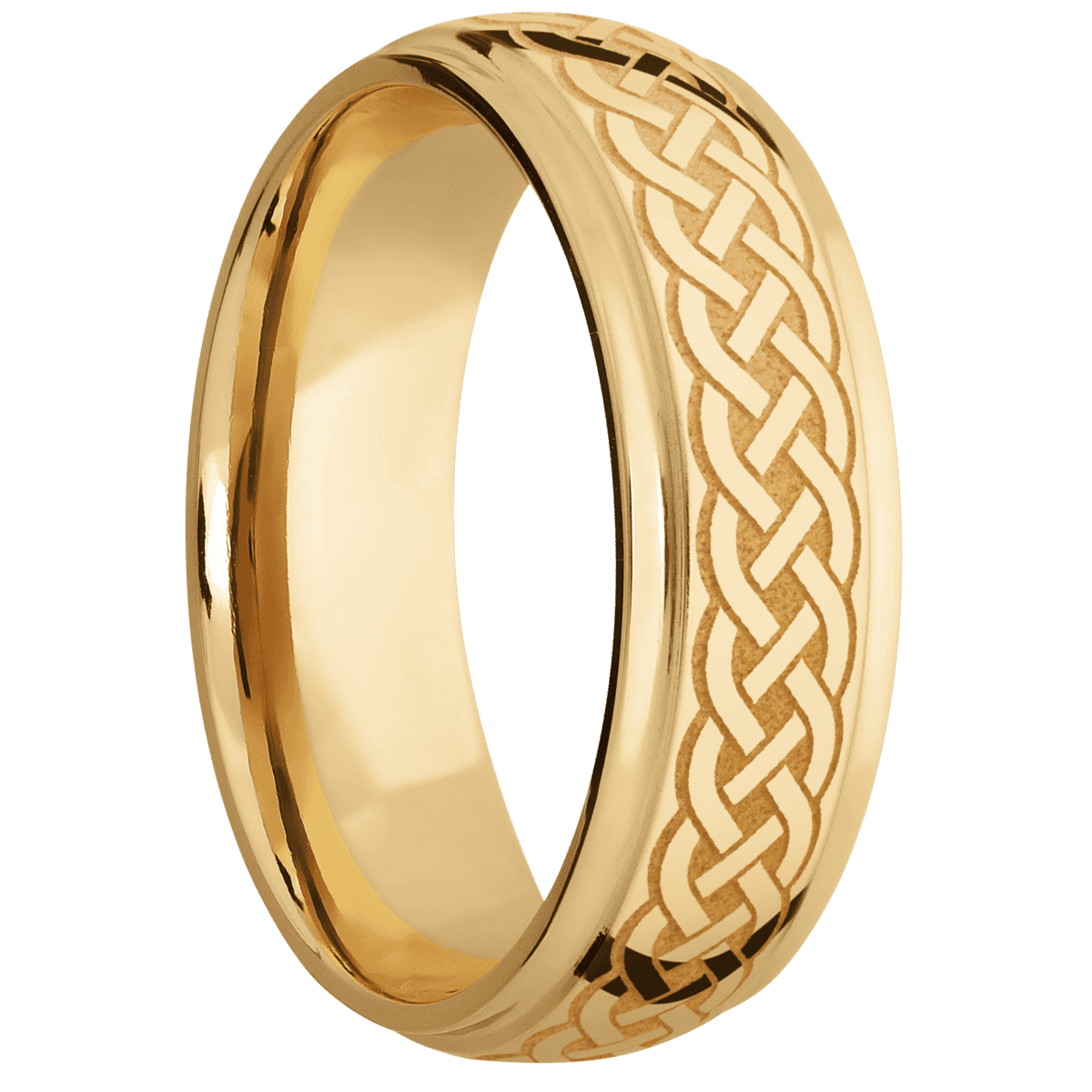 10K Yellow Gold + Polish , Polish Finish