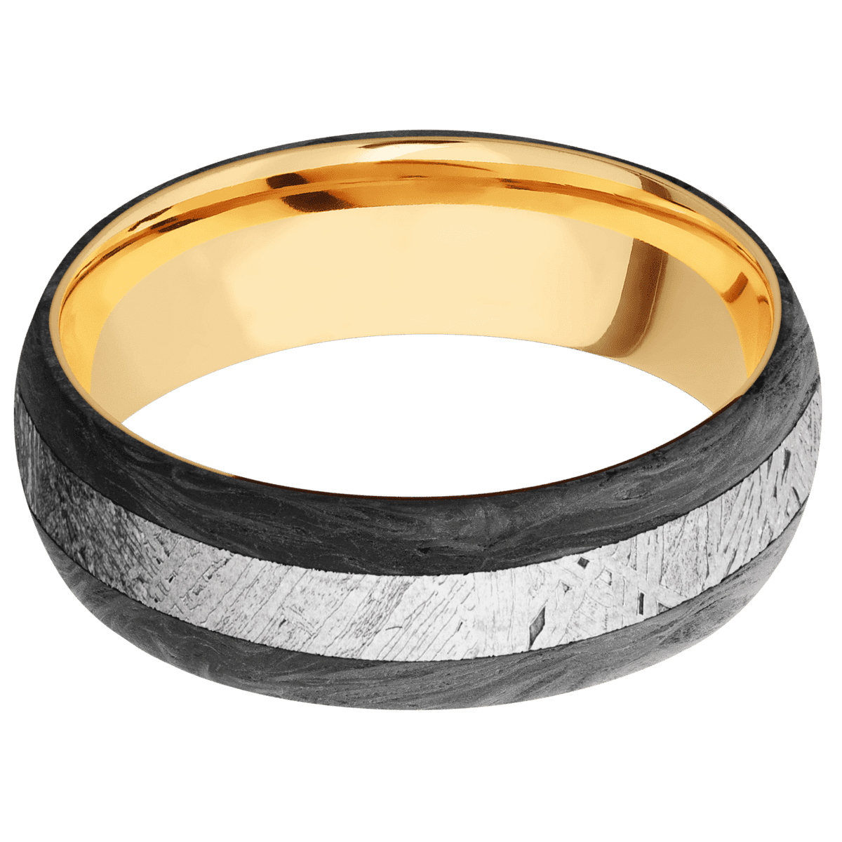 Forged Carbon Fiber + None Finish + 18K Yellow Gold