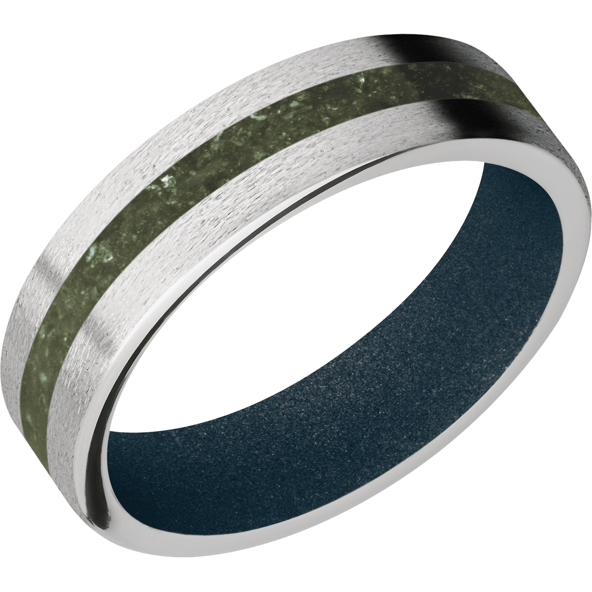 Palladium Silver + Stone Finish + Blue Titanium