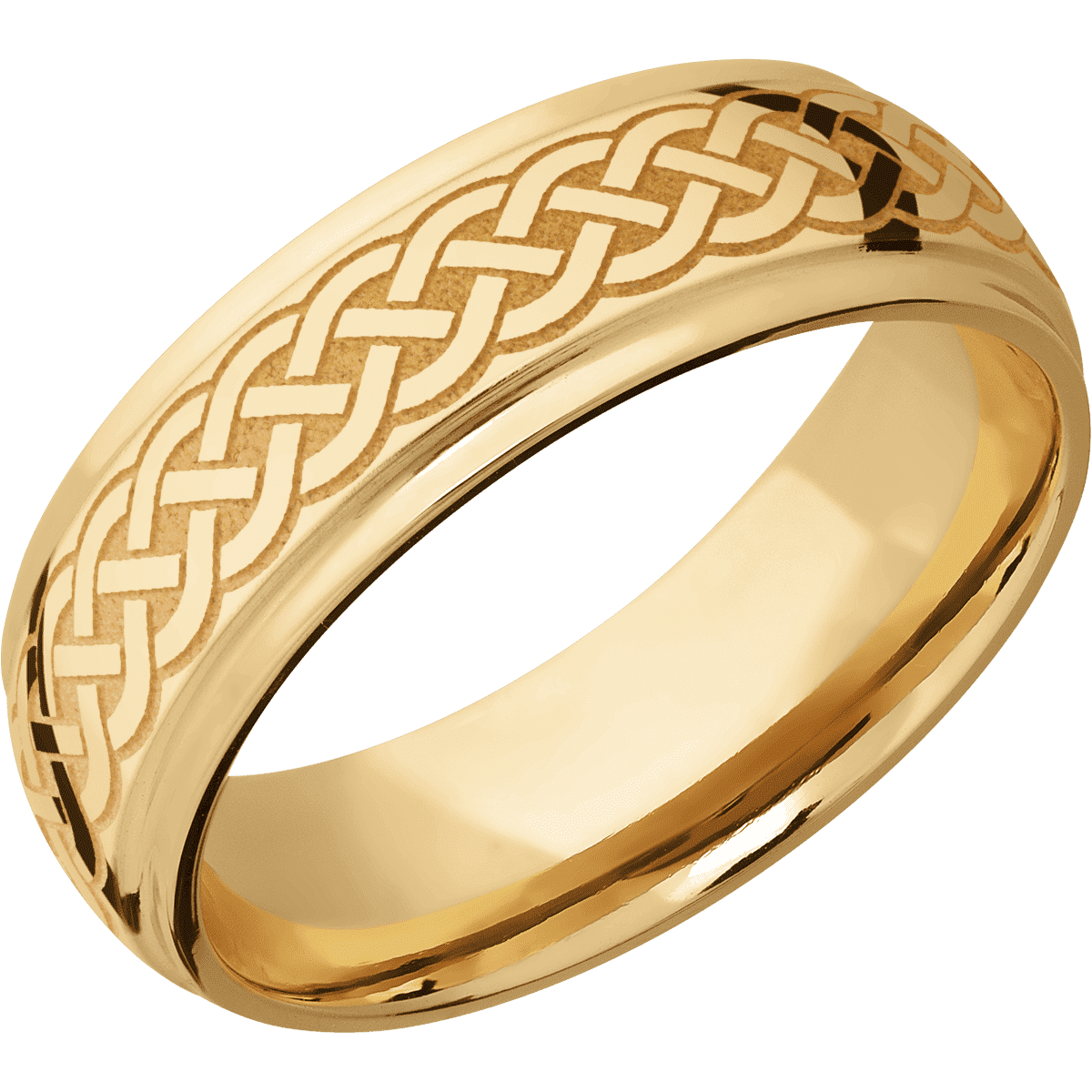 10K Yellow Gold + Polish , Polish Finish